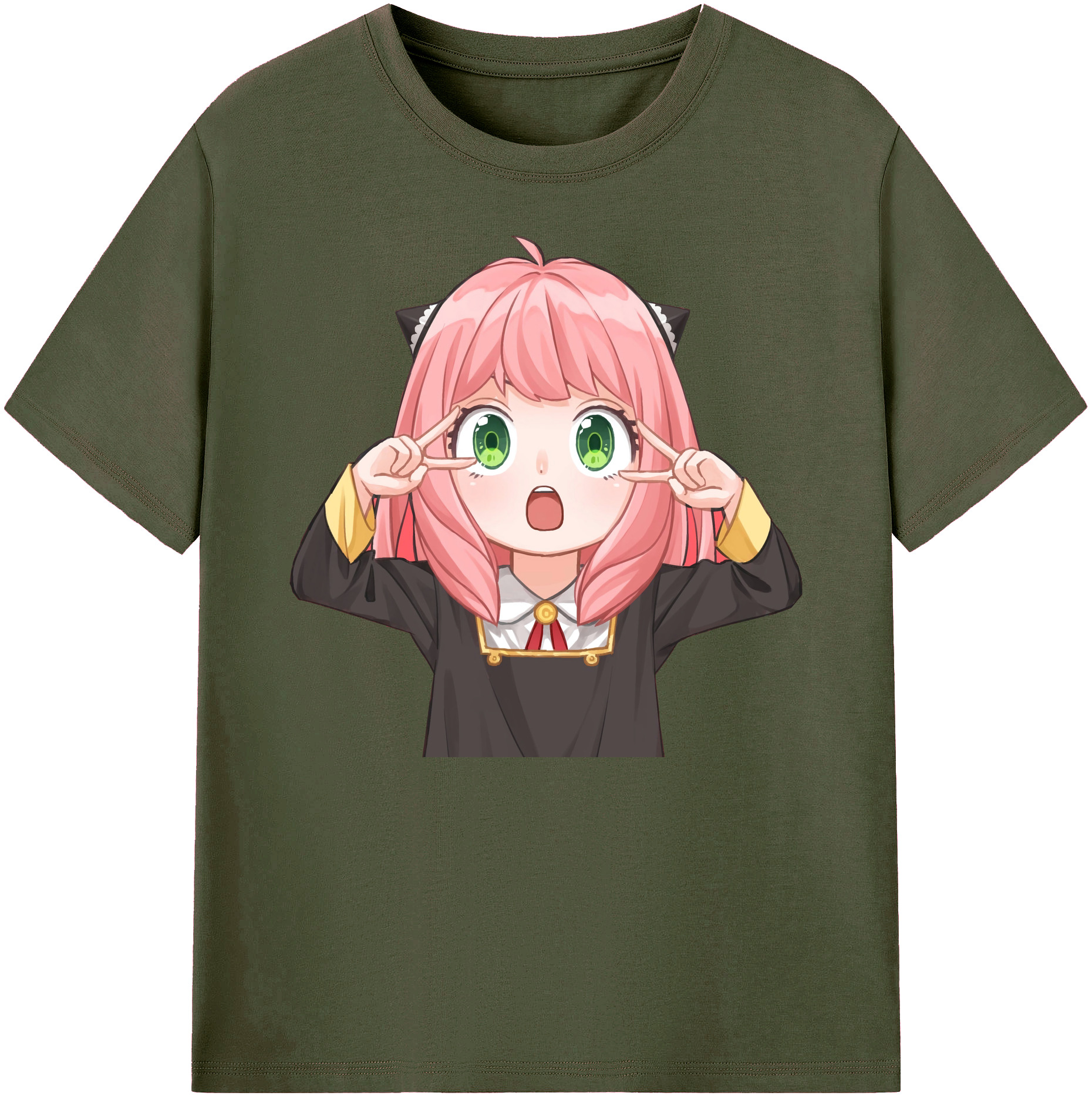 （画像用） SPY×FAMILY间谍家家酒 綿100％ メンズ半袖Tシャツ｜肌触りやわらか＆通気性